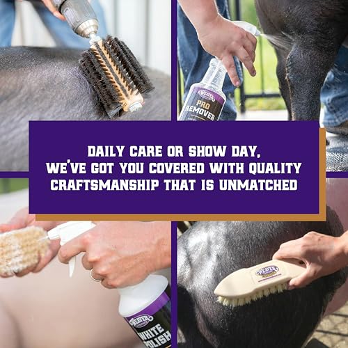 Livestock Brightening Shampoo for Horses, Pigs & Cattle - Show-Ready, Dye-Free