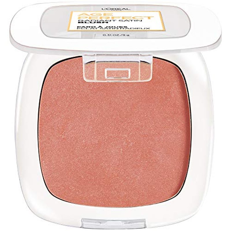 L¡¯Or?al Paris Age Perfect Radiant Satin Blush with Camellia Oil, Peony