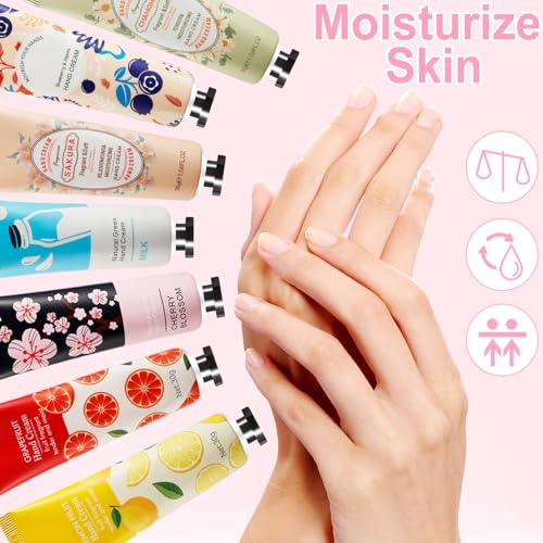 100 Pack Moisturizing Hand Cream Set for Women - Travel Size, Fragrance Varieties