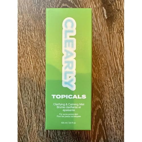Clearly Acne Clarifying + Calming Mist for Face & Body | Reduces Acne, Blackheads, & Redness | Strengthens Skin Barrier & Evens Texture | 2% Salicylic Acid + AHA | Vegan & Cruelty-Free (4 fl oz)