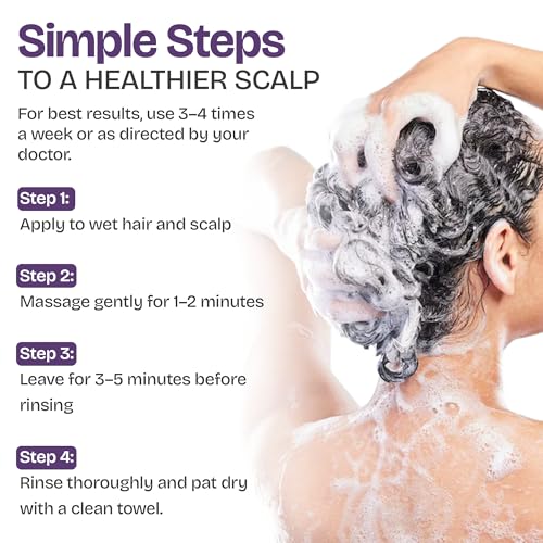 Psoriasis & Eczema Shampoo with Manuka Honey - 6.76 Fl Oz – Scalp Relief & Flake Control