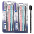 Extra Soft Toothbrush Pack of 8 - Gentle on Gums, Tough on Plaque, Whitening