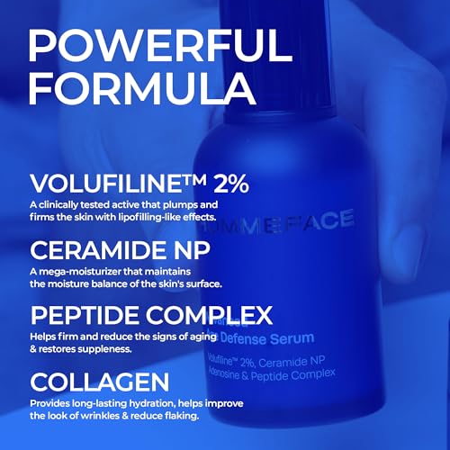 Men's Anti-Aging Face Serum with Hyaluronic Acid & Peptides - 1.69 fl oz