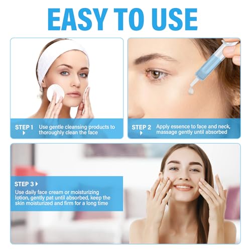 Stem Cell Anti-Aging Serum - Advanced Plant-Cell Extract Facial Serum - Firming and Hydrating Essence for a Youthful Glow, Supports Skin Barrier & Smooths the Appearance of Wrinkles