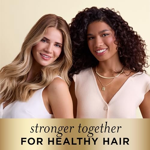 Pantene Conditioner, Daily Moisture Renewal - Pro-V Nutrients for Dry, Color-Treated, Straight to Curly Hair, 72-Hour Hydration & Softness, Paraben Free, Cleanses, Strengthens Bonds, 25.1 Fl Oz