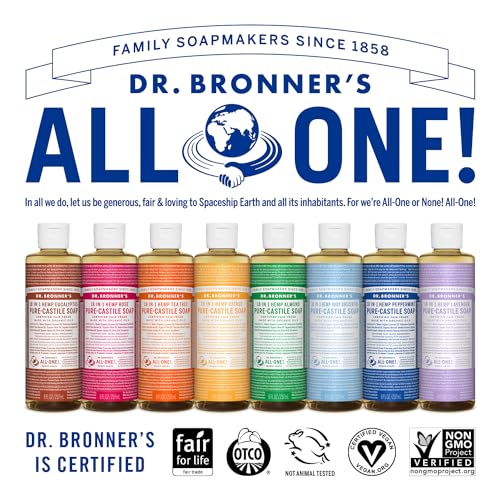 Dr. Bronners Cherry Blossom Pure-Castile Liquid Soap, 240 ML