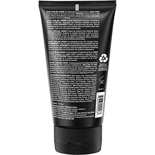 5.1 Fl Oz Curling Cream - Moisturizing Curl Control for Wavy, Curly & Coily Hair