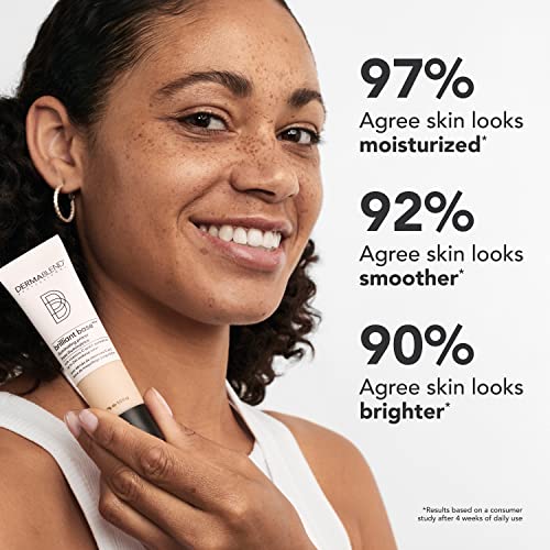 Dermablend Brilliant Base Illuminating Face Primer 1 Fl Oz - Long Lasting Radiance, Fragrance-Free, Suitable for Dry/Oily/Acne-Prone Skin