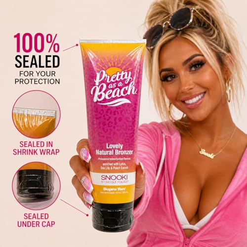 Supre Snooki Pretty As A Beach Natural Bronzer 9oz - Organic Sunless Tanning