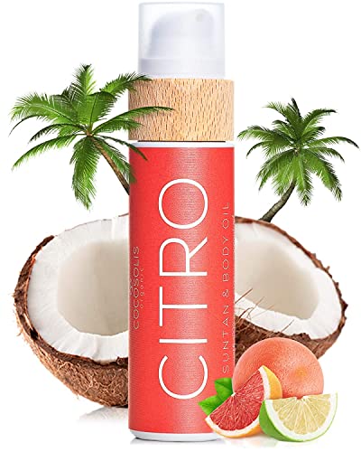 COCOSOLIS CITRO Tanning accelerator - organic oil with vitamin E &