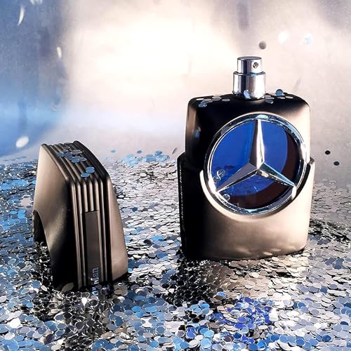 Mercedes Benz Man Eau de Toilette for Men - Woody & Fruity, Long Lasting 3.4 oz