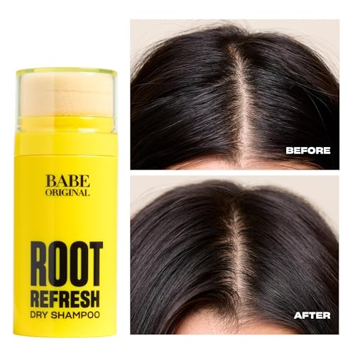 BABE ORIGINAL Dry Shampoo Powder for Hair Volume & Freshness - Travel-Friendly, Talc-Free