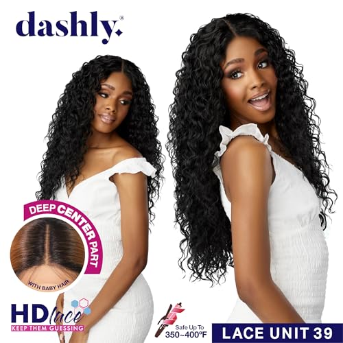 Sensationnel Dashly Lace Front Wigs CH30 Short & Long Styles Natural Hairline