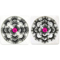 DAODER 25mm Lashes Pack Fluffy Faux Mink Dramatic Long Wispy Soft 8D False Eyelashes Bulk for Women Bold Makeup 14 Pairs