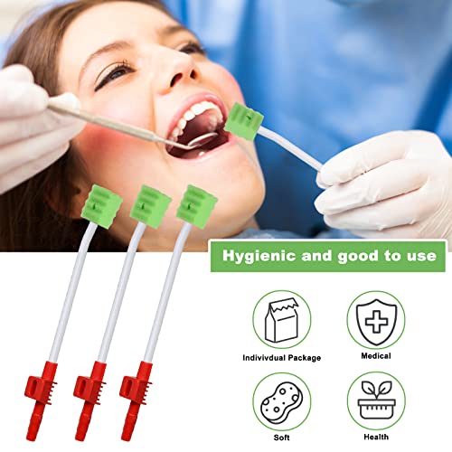 Wellgler's Oral Care Single Use Suction Swab 50 pcs - Gentle Mucus & Debris Removal