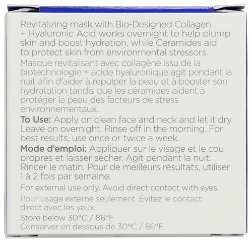 Rose Deep Hydration Sleeping Mask - 1.7 Fl Oz Night Face Mask with Bio-Designed Collagen