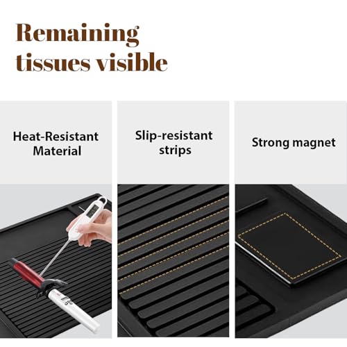 Magnetic Barber Mat for Clippers & Tools - Professional Non-Slip Organizer