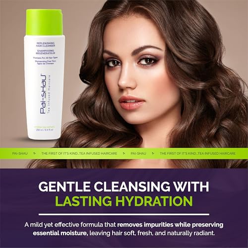 Pai-Shau Replenishing Hydrating Shampoo 8.4 Fl Oz - Gentle Hair Care