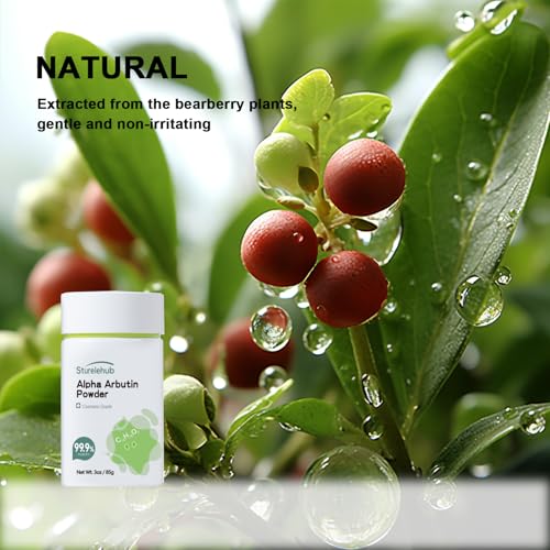 Alpha Arbutin Powder 3oz / 85g - 99.9% Pure Cosmetic Grade for Homemade Skincare