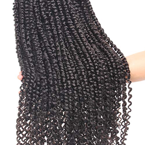 Leeven 22 Inch Passion Twist Crochet Hair - 1B# Variation of THIS Listing (Pack of 8)