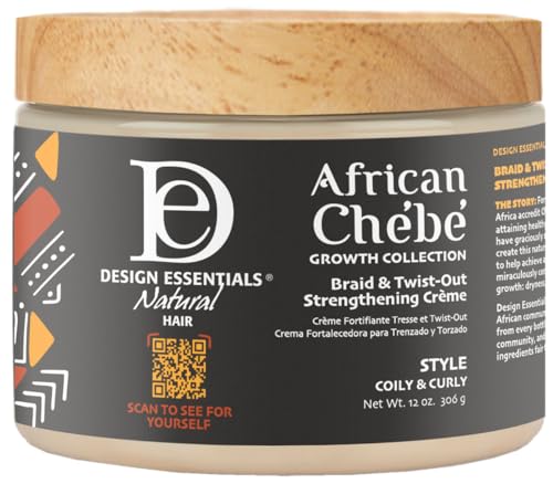 Design Essentials African Chebe Braid & Twist-Out Strengthening Creme