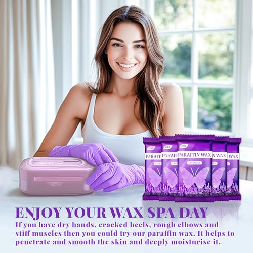 Lavender Paraffin Wax Refill Pack - Moisturizing Hand & Foot Bath Treatment