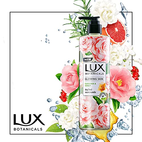 Lux Botanicals Glowing Skin Shower Gel - Natural Extracts, Paraben-Free, 450ml