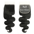 12 Inch Body Wave HD Lace Closure 5x5 Transparent Brazilian Virgin Hair