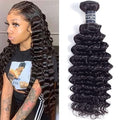 Brazilian Deep Wave Hair Bundles 14 Inch Unprocessed Human Hair Extensions