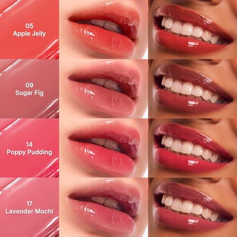 Dasique Chewing Glow Pot #14 Poppy Pudding 0.14 oz | Buildable & Variety of Colors | Bouncy Texture | Dewy Jelly Glow | K-beauty