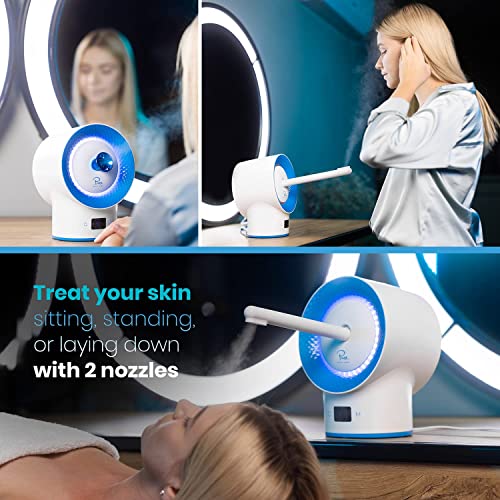 NanoSteamer 10-in-1 Facial Steamer with Aromatherapy - Derm-Grade Skin Hydration