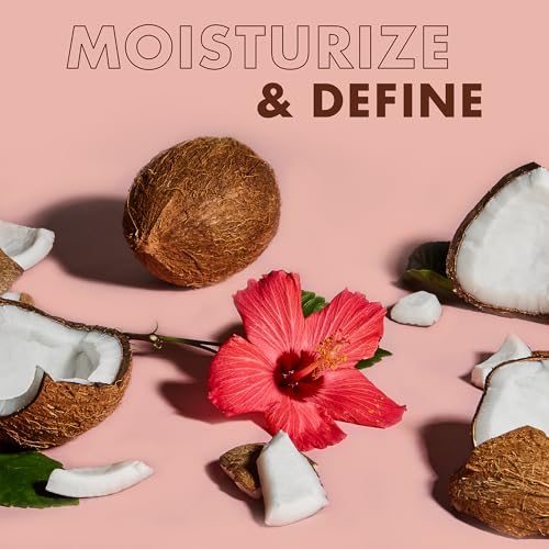 SheaMoisture Curl Care Bundle, Coconut & Hibiscus, Locks Enhancing Smoothie, Hold & Shine Moisture Mist, Frizz Free Mousse for Curly Hair, Wavy Styles, Natural