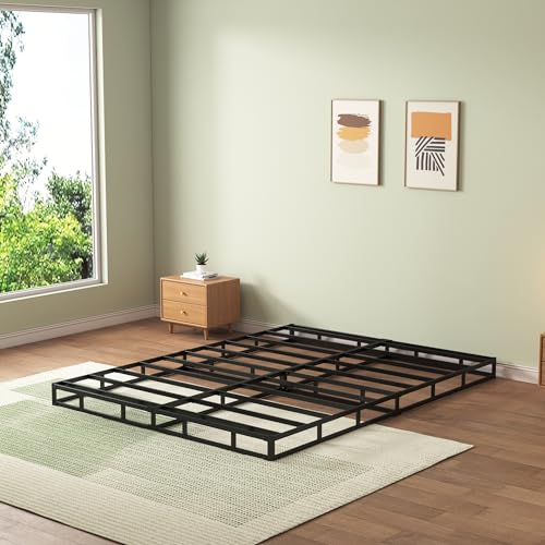 Full Size Box Spring - Low Profile 5 Inch Heavy Duty Mattress Foundation