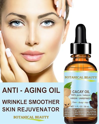 Cacay Oil - Pure Organic Face & Skin Moisturizer, Anti-Aging & Hair Oil, 1 Fl oz