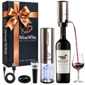 Electric Wine Opener & Aerator Set with Accessories - Rechargeable Automatic Corkscrew & Dispenser