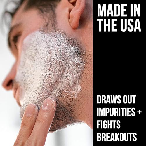 Men's Deep Pore Cleansing Face Mask with Kaolin Clay - 5.5 Oz - Rugged & Dapper