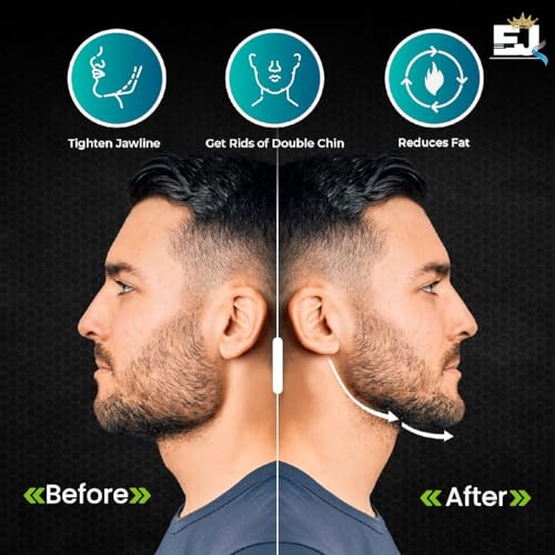 EdJay Jaw Exerciser - Facial Muscle Toner & Jawline Shaper for Men & Women