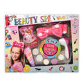 Kids Spa Playset with Facial Cleansing Machine, Mud Mask & Headband - Deluxe Toy Kit
