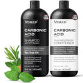 Tea Tree Carbonic Acid Shampoo & Conditioner Set for Hair Growth & Repair - 16 Fl Oz Each