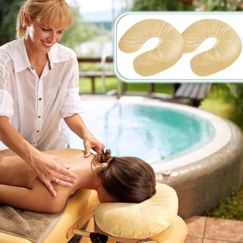 500pcs Disposable Face Cradle Cover Set for Spa & Salon - Elastic Fit