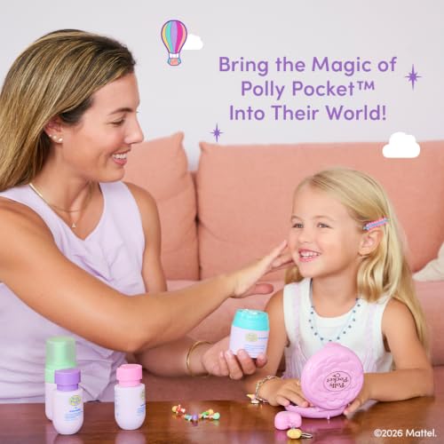 Kids Skincare & Haircare Gift Set with Lip Balm - Polly Pocket Variation