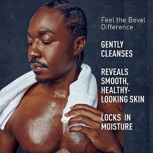 Bevel Moisturizing Body Wash for Men - Supreme Oak Scent with Shea Butter, Vitamin B, and Coconut Oil, 16 Oz(Packaging May Vary),2 Count (Pack of 2)