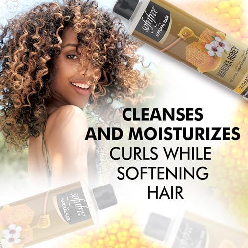 Sofn’free Hydration Manuka Honey Shampoo 3 Pack - Curly Hair Moisturizing Sulfate-Free