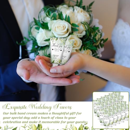 Wedding Hand Cream Set - 50 Pack 1 Oz/30 ml Bulk Lotion for Gifts