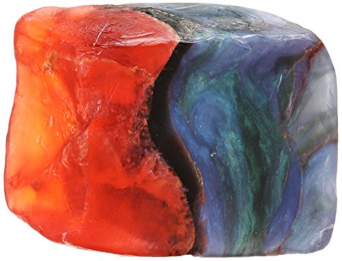 Fire Opal Soap Rock - SoapRocks 7-8 oz Crystal Obsidian Spa Soap