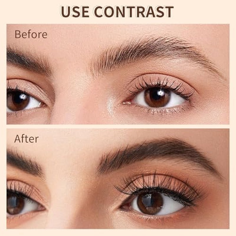 Lea II U Dual-Ended Eyebrow Pencil with Brush, Waterproof Brow Set, Ultra-Fine 0.1mm Tips, 16-Hour Wear, 3 colors Eyebrow Pen Kit.