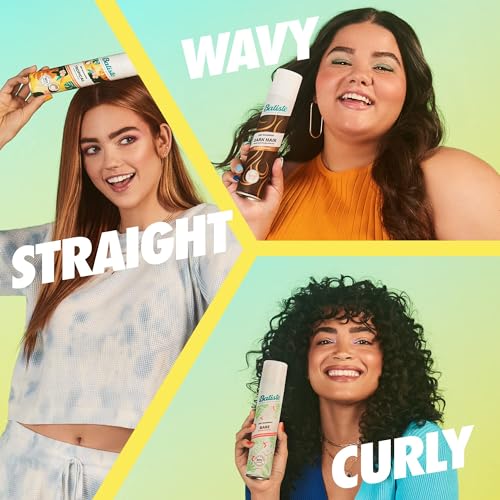 Batiste Tropical Dry Shampoo Set - 2 x 5.71 oz Waterless Hair Refresh & Volume