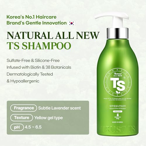 Korean Sulfate-Free Salicylic Acid Shampoo for Sensitive Scalp - 16.9 Fl Oz