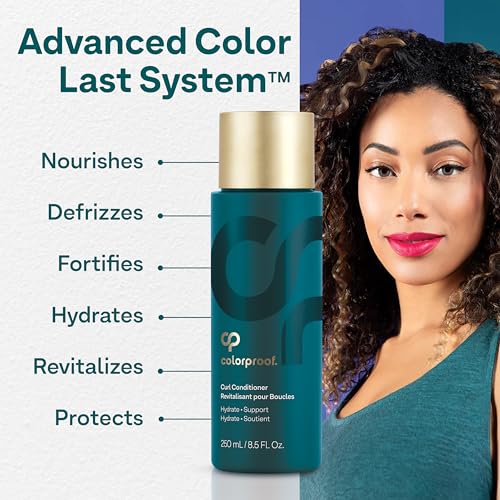 Colorproof Curl Conditioner 8.5 Fl Oz - Hydrating Curly Hair Care