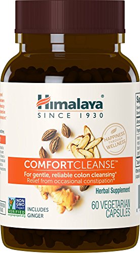 Himalaya ComfortCleanse Digestive & Colon Detox | Vegetarian, 60 Capsules